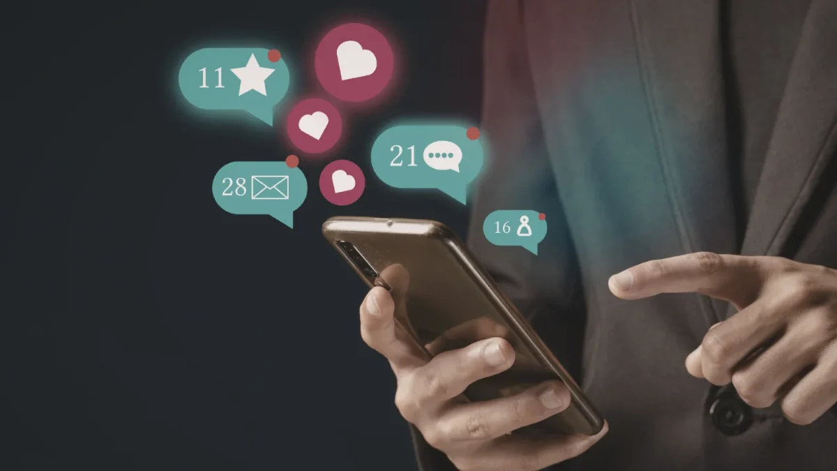 Dependenta de social media